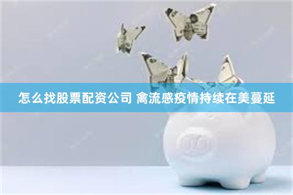 怎么找股票配资公司 禽流感疫情持续在美蔓延