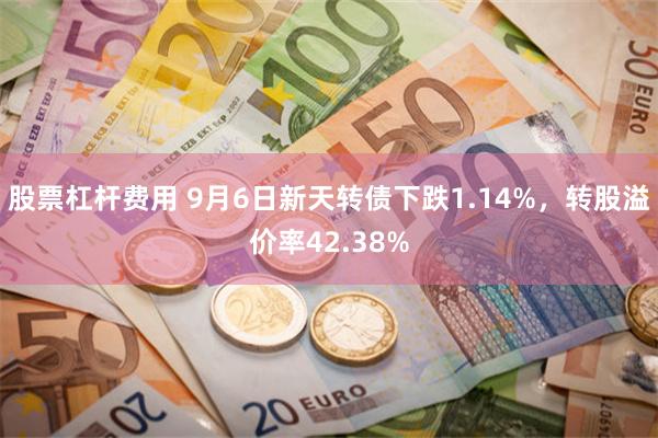 股票杠杆费用 9月6日新天转债下跌1.14%，转股溢价率42.38%