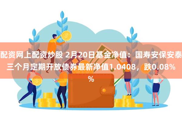 配资网上配资炒股 2月20日基金净值：国寿安保安泰三个月定期开放债券最新净值1.0408，跌0.08%